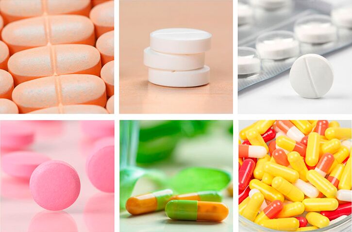 Behandlung von Prostatitis mit Antibiotika.