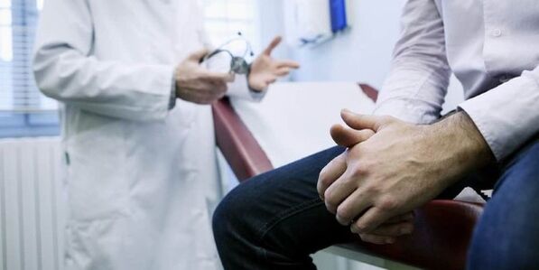 Suchen Sie bei Prostatitis einen Arzt auf